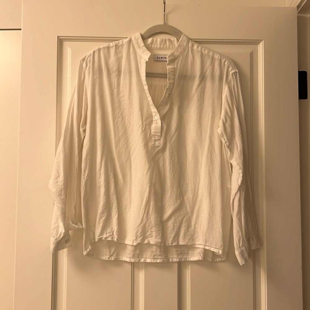 Almina Concept White Button Down Shirt